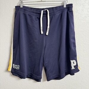Polo Sport Ralph Lauren Shorts Mens XL Blue 67 Mesh Athletic Lined Drawstring